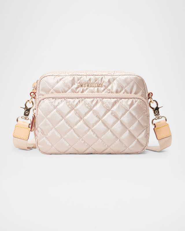 Metro Small Quilted Camera Crossbody Bag